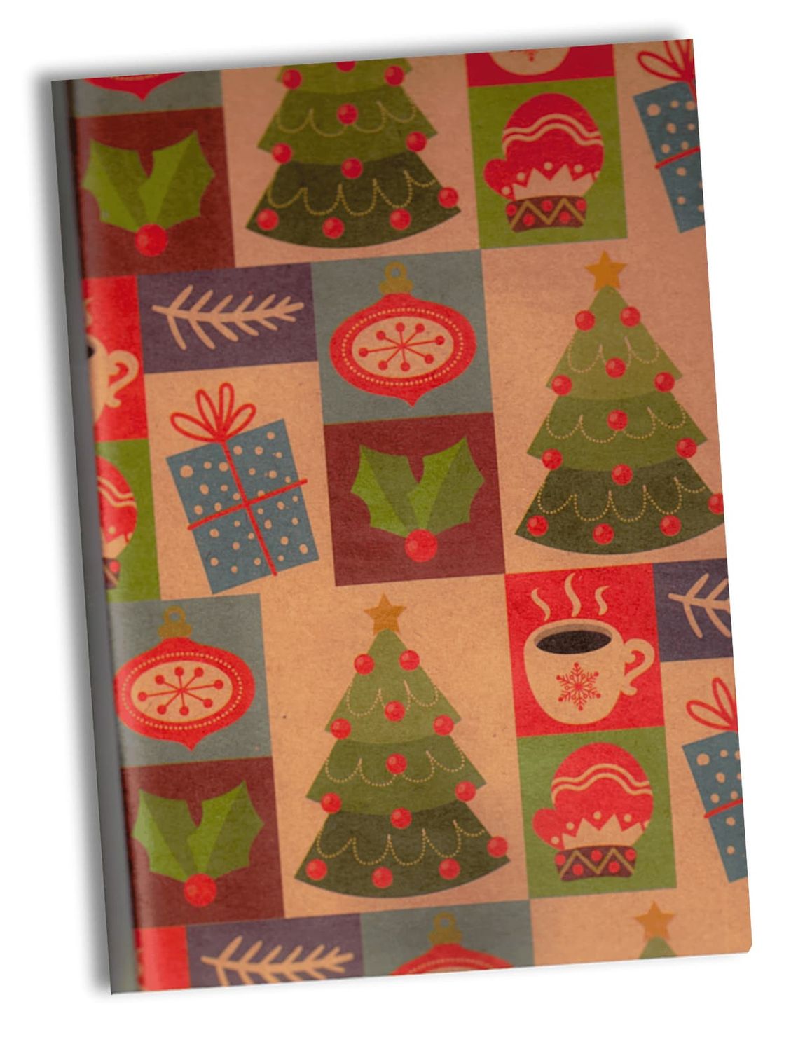210991 Papel Kraft Navideño C/10 pzas N44