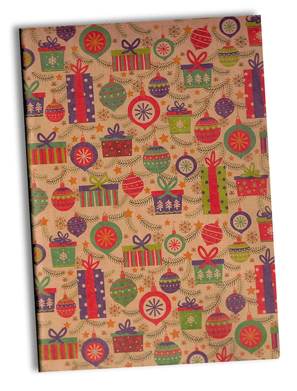 210656 Papel Kraft Navideño C/10 pzas N48