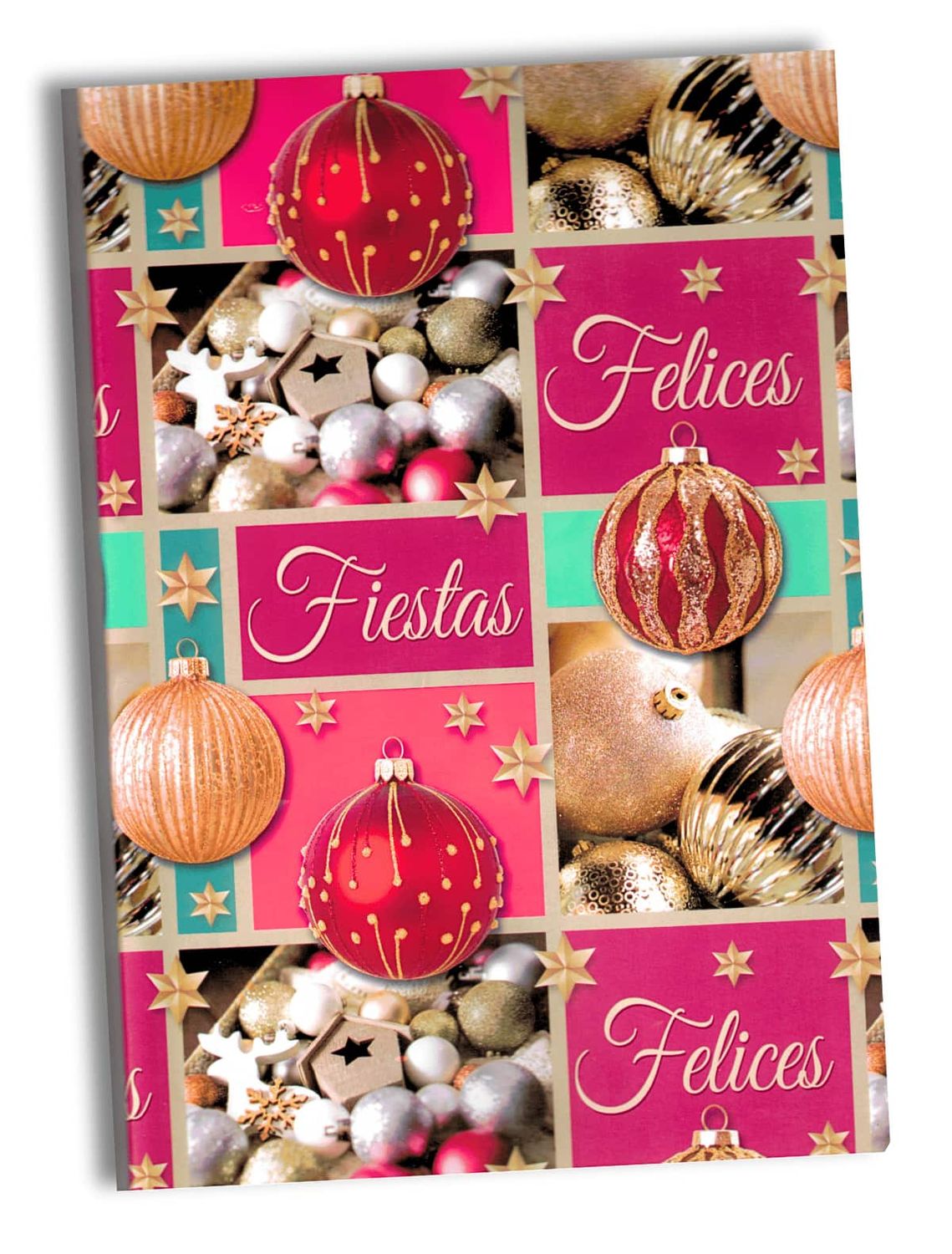 310714Papel Kraft Navideño C/10 pzas N49