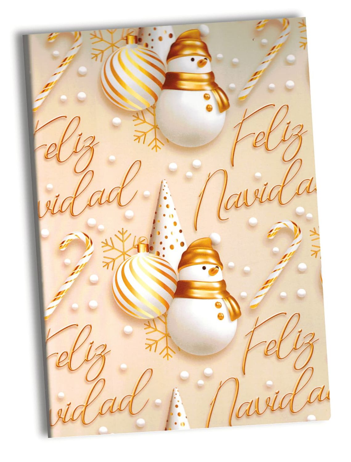 309114 Papel Kraft Navideño C/10 pzas N50
