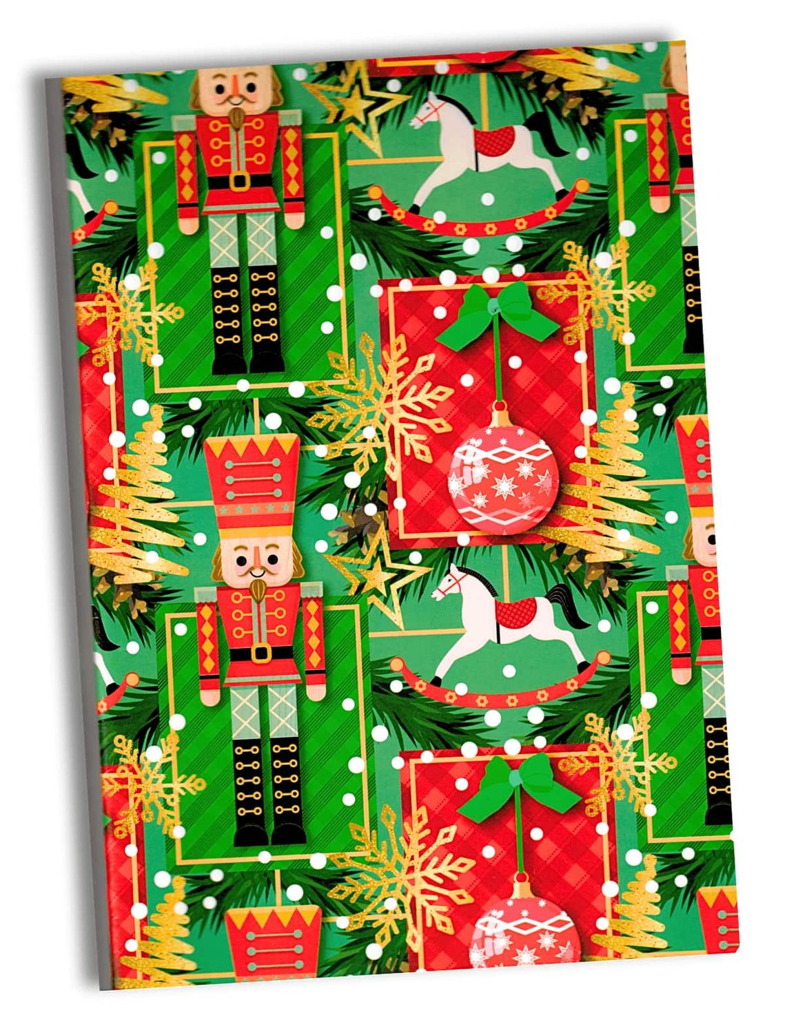310776 Papel Kraft Navideño C/10 pzas N53