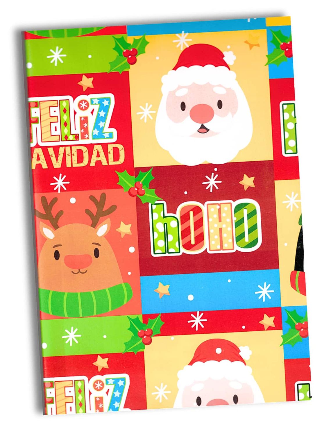 305758 Papel de Regalo Navideño C/10 pzas N61
