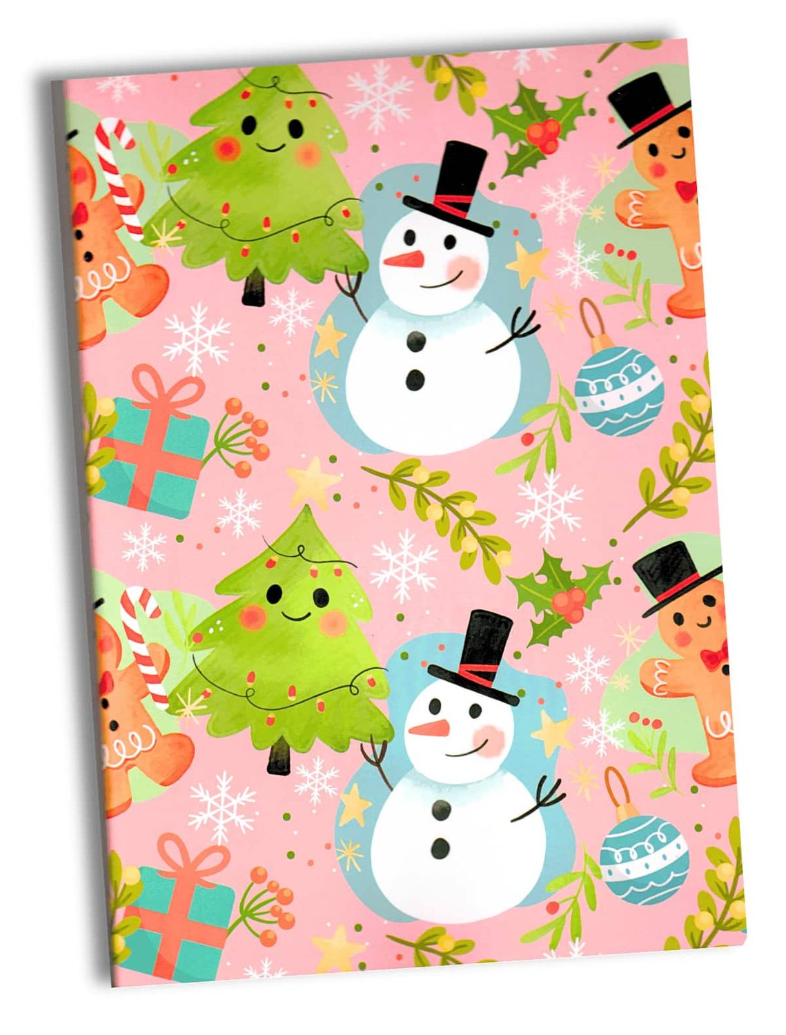 310356 Papel de Regalo Navideño C/10 pzas N66