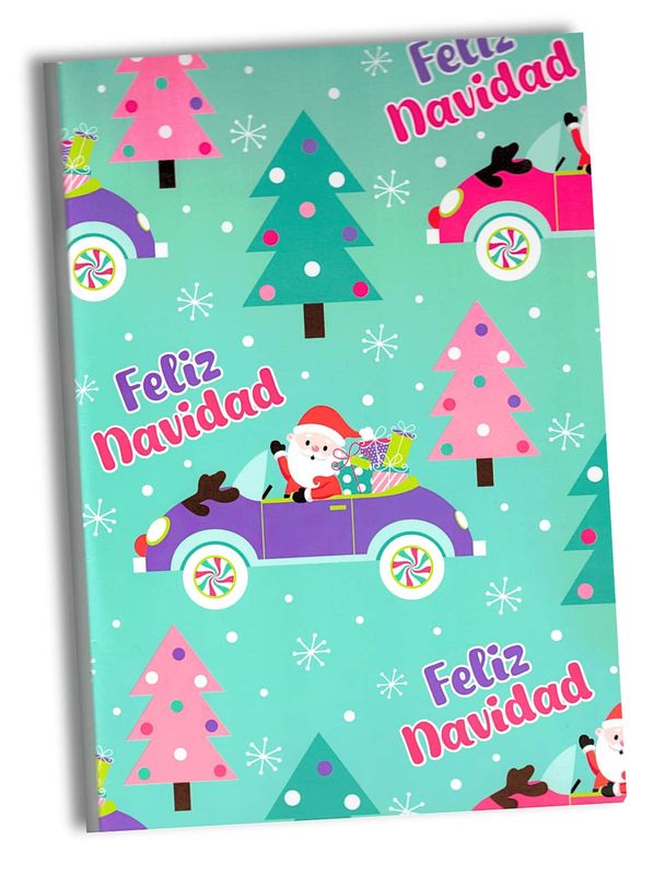 310301 Papel de Regalo Navideño C/10 pzas N67