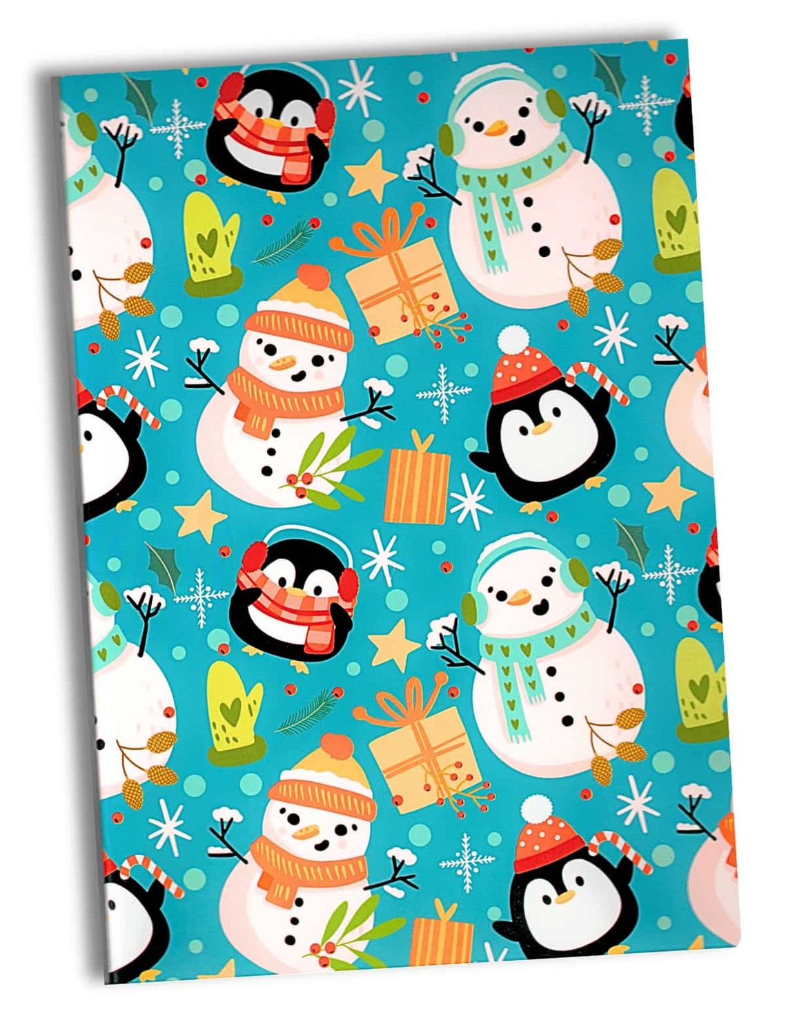 310448 Papel de Regalo Navideño C/10 pzas N72