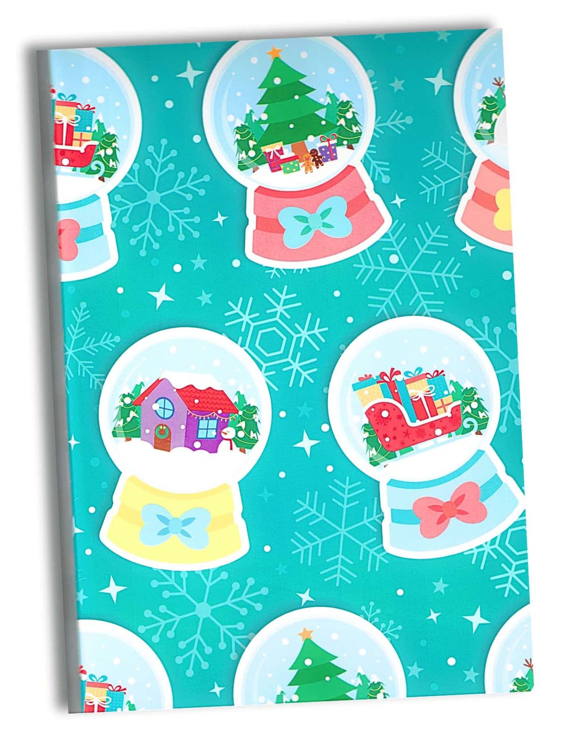 310400 Papel de Regalo Navideño C/10 pzas N69