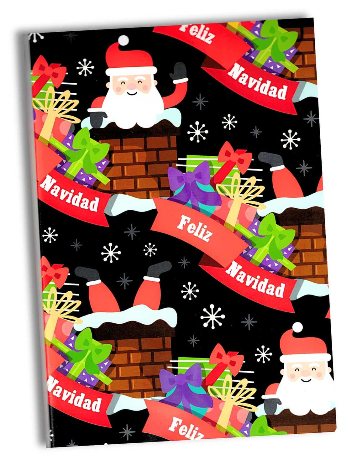 310486 Papel de Regalo Navideño C/10 pzas N71