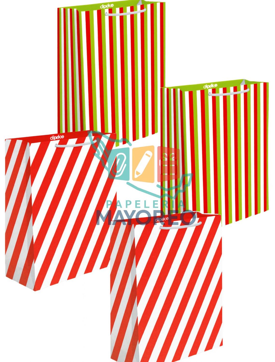 Bolsa de regalo c/10 Grande Dipak 31x24 cm