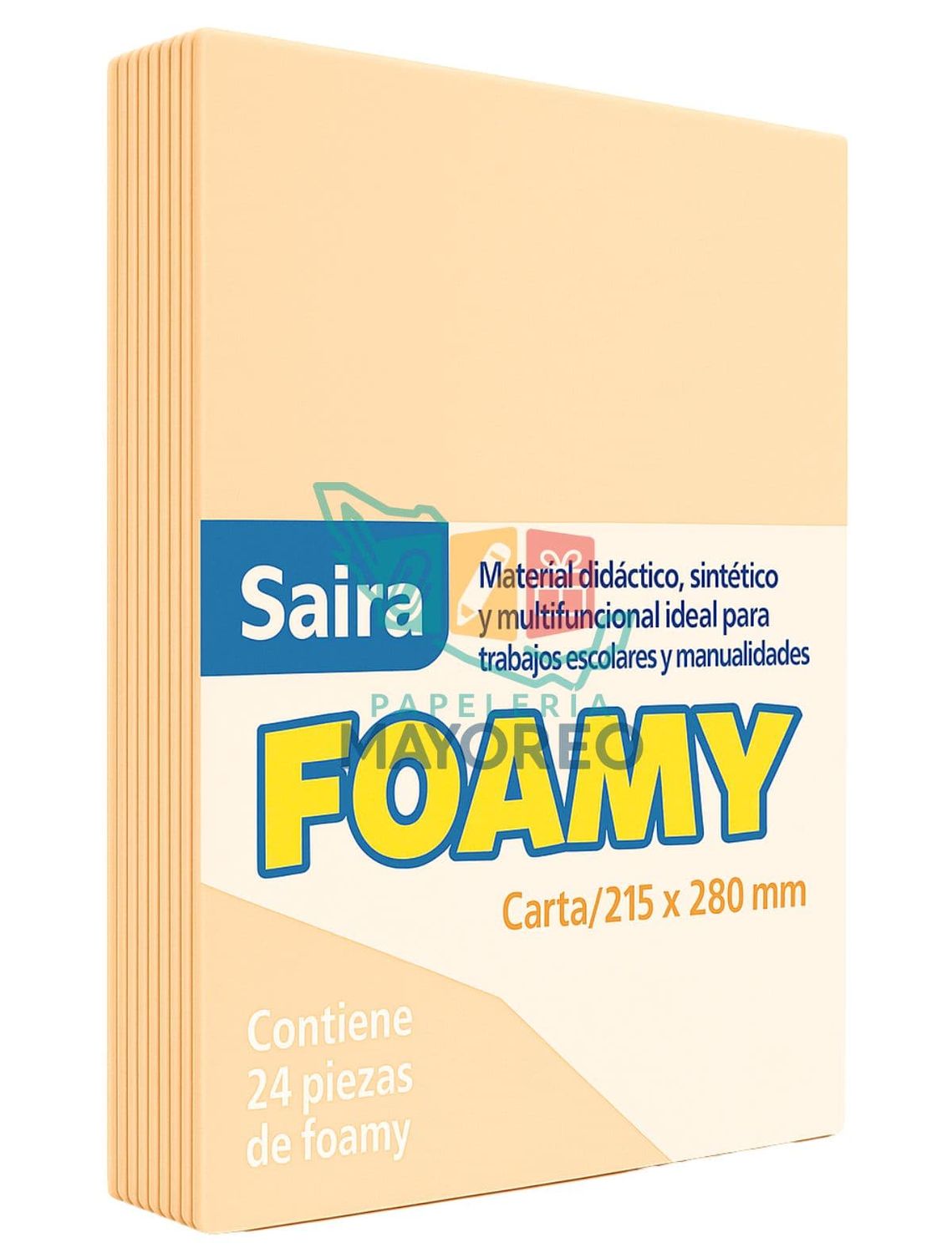 Foamy Paq c/24 Vainilla Tamaño Carta