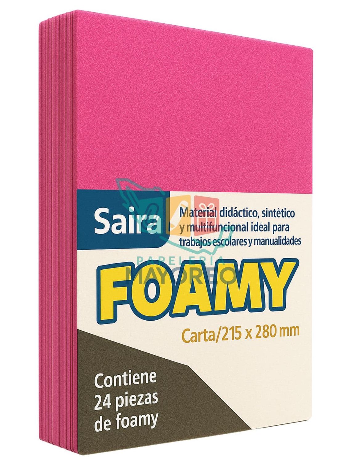 Foamy Paq c/24 Fisura Tamaño Carta