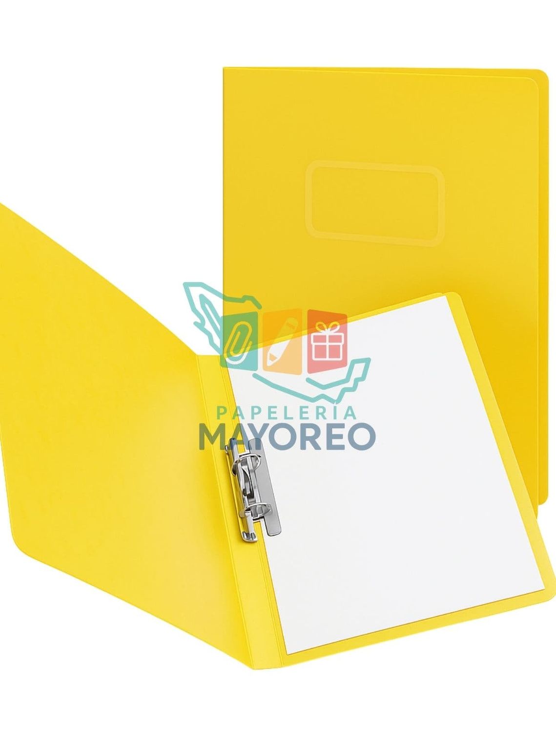 Carpeta de Palanca Tamaño Carta Amarillo