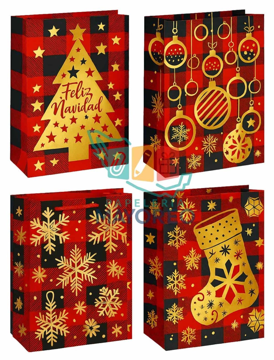 Bolsas Chicas c/9 Padcolor Suiza 22×15 cm