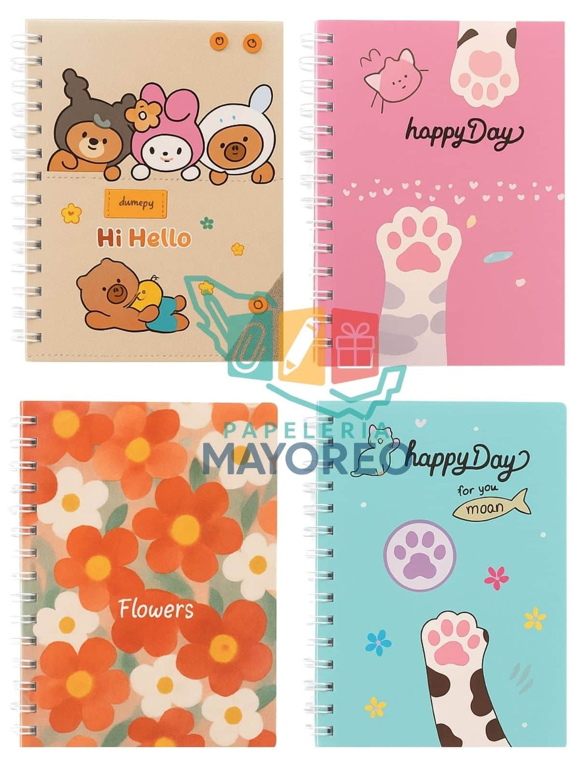 Libreta Francesa de Cuadro 7 – Pasta Dura