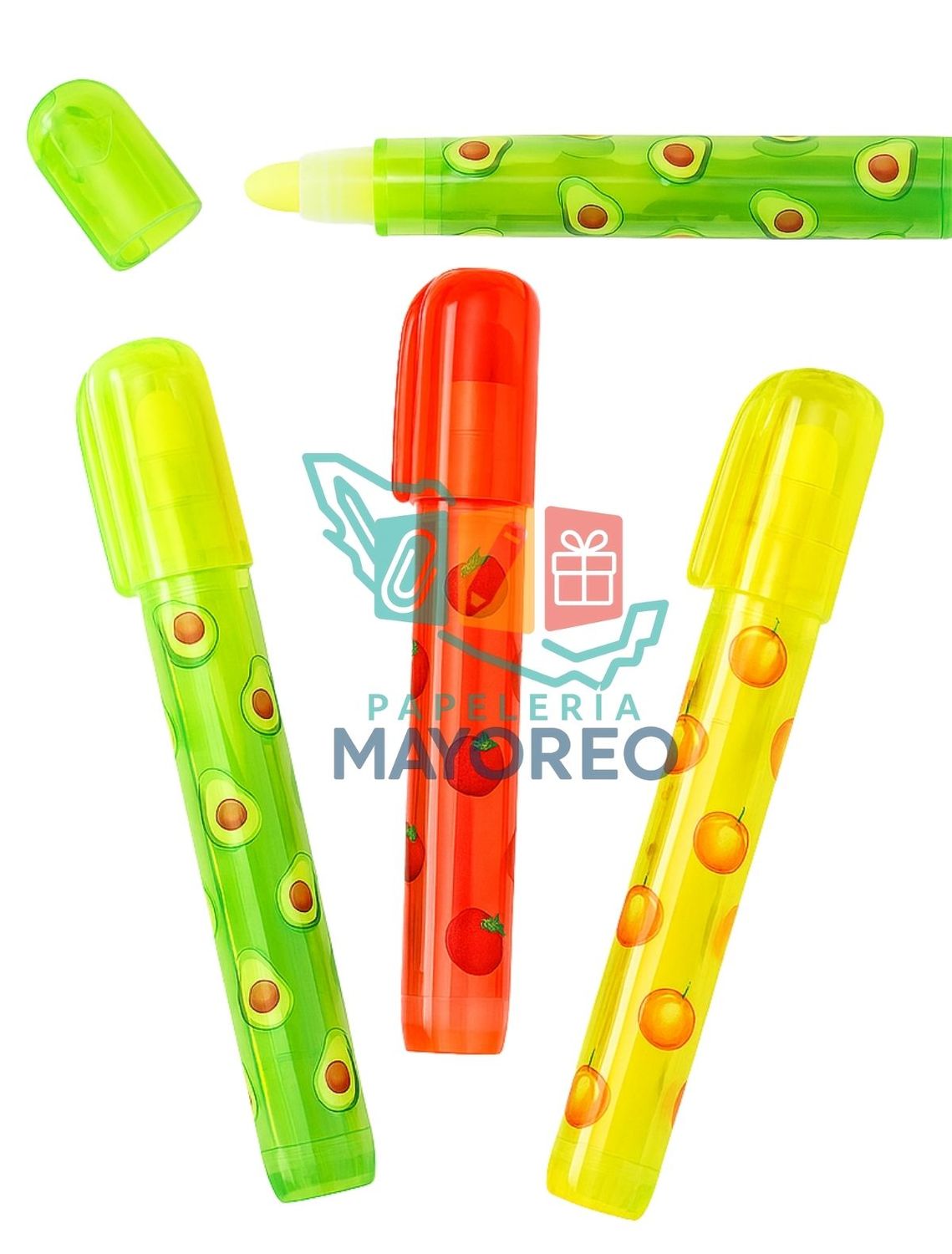 Borrador c/6 con goma intercambiable