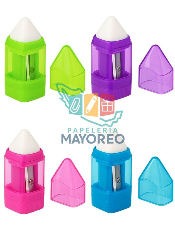 Sacapuntas c/24 con Depósito y Goma