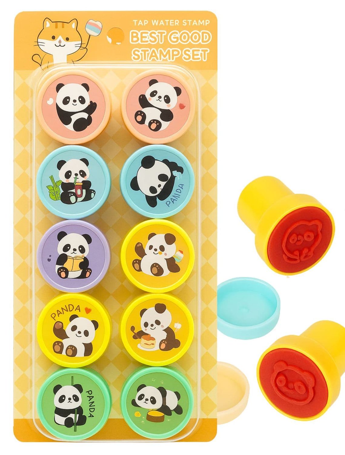 Sellos c/10 Panda – Modelos Surtidos