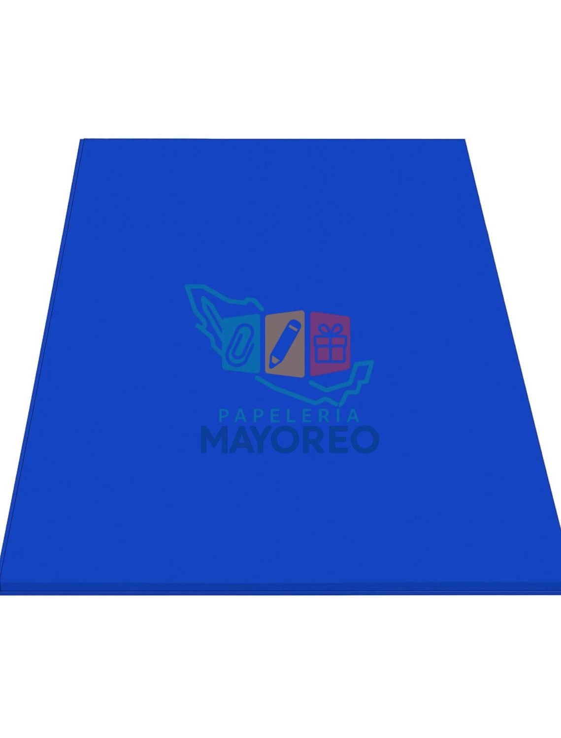 Foamy c/5pzas 43×56 cm Liso – Azul Rey