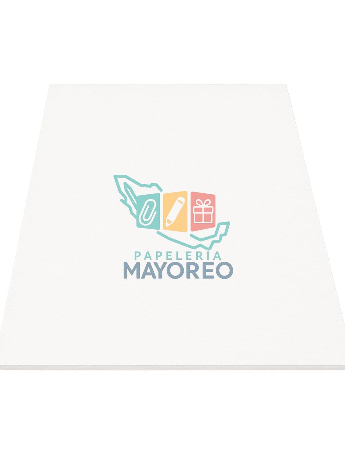 Foamy c/5 pzas 43×56 cm Liso – Blanco