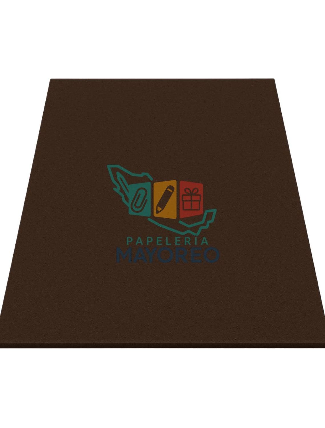 Foamy c/5pzas 43×56 cm Liso – Cafe #02