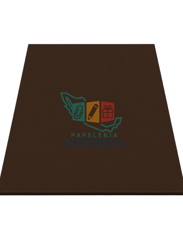 Foamy c/5pzas 43×56 cm Liso – Cafe #02