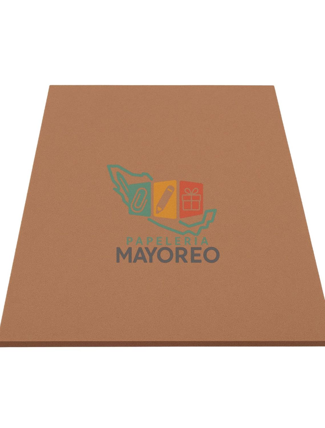 Foamy c/5pzas 43×56 cm Liso – Camello #3