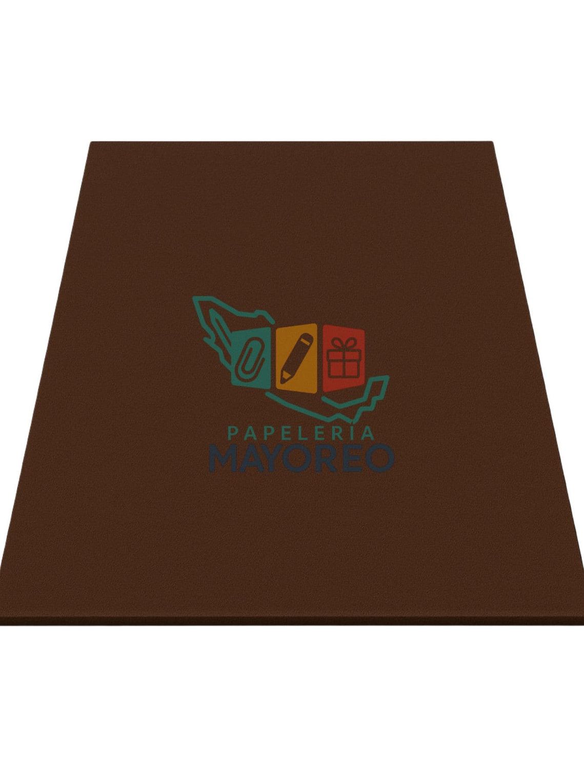 Foamy c/5pzas 43×56 cm Liso – Chocolate #14