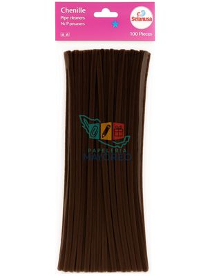 limpiapipas c/100 Chocolate limpiapipas c/100 Chocolate