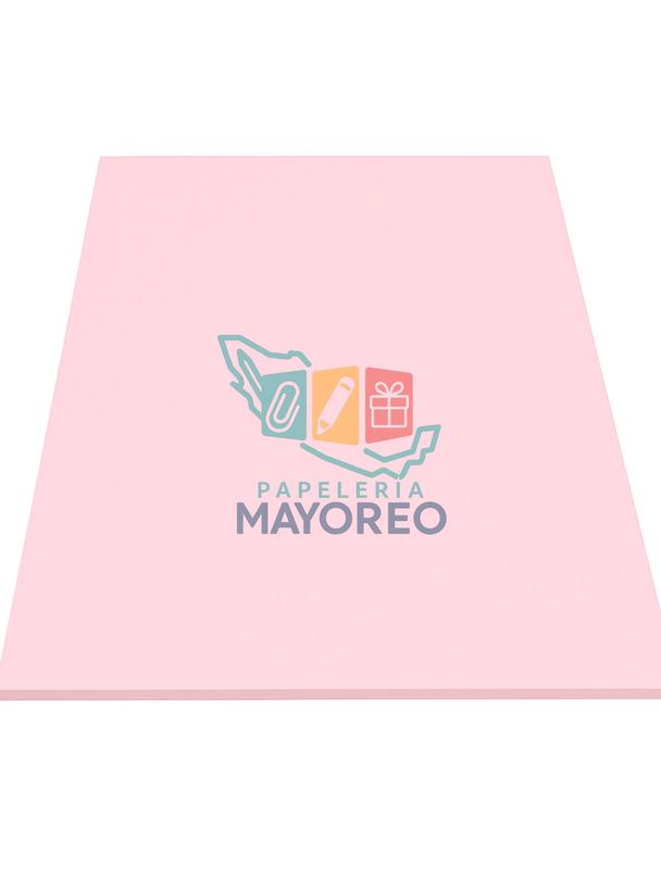 Foamy c/5pzas 43×56 cm Liso – Rosa Pastel