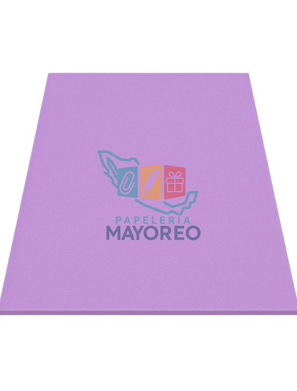 Foamy c/5pzas 43×56 cm Liso – Lila