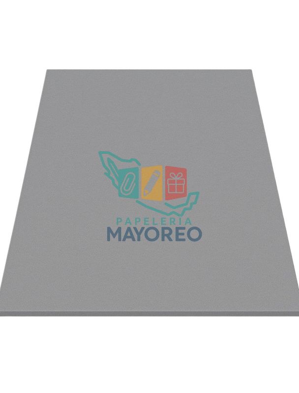 Foamy c/5pzas 43×56 cm Liso – Gris#15