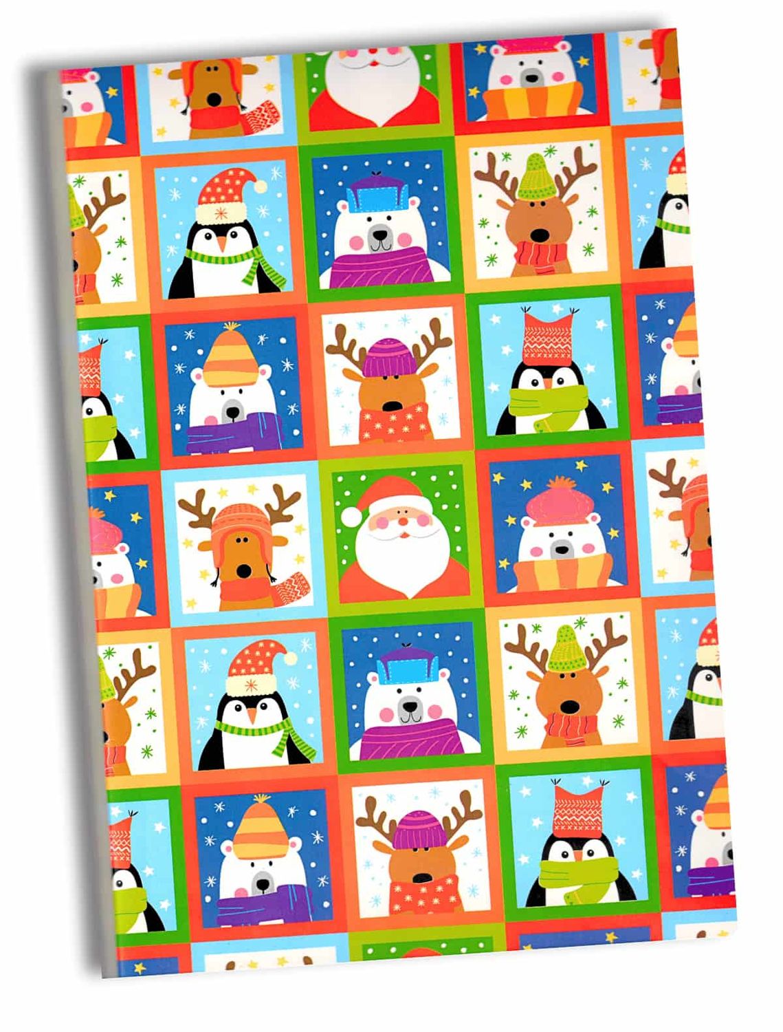 510148 Papel de Regalo Navideño C/10 pzas N102