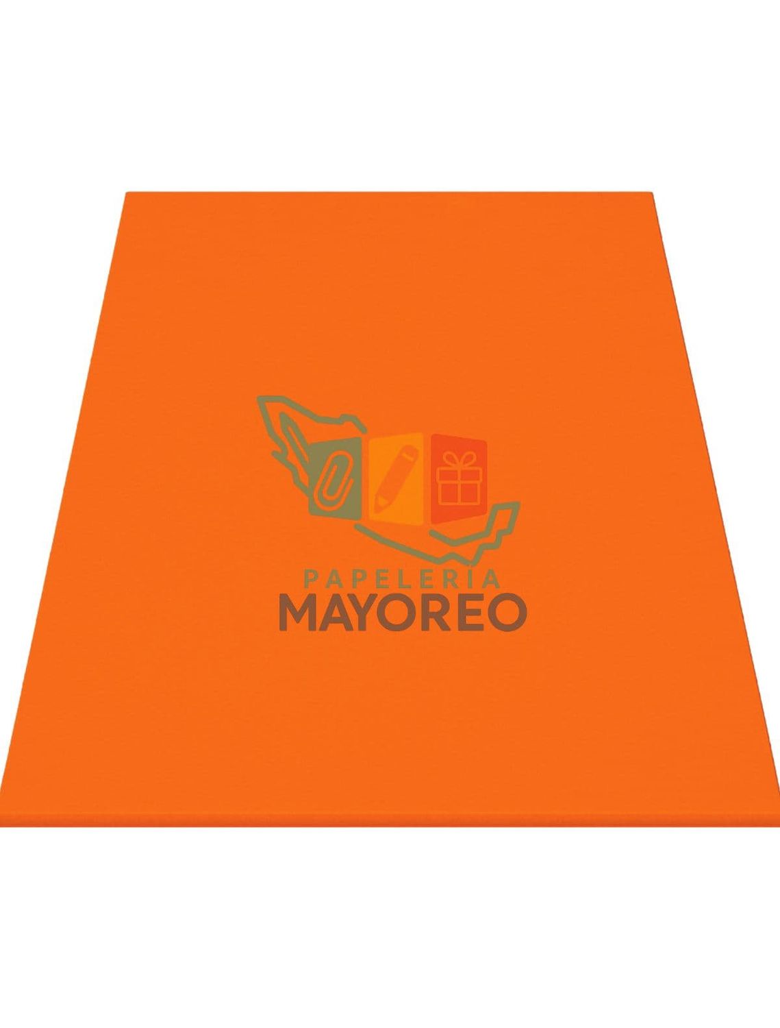 Foamy c/5pzas 43×56 cm Liso – Naranja#11