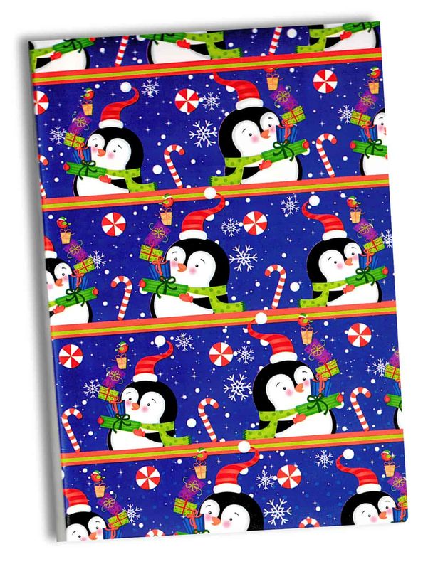 881378 Papel de Regalo Navideño C/10 pzas N104