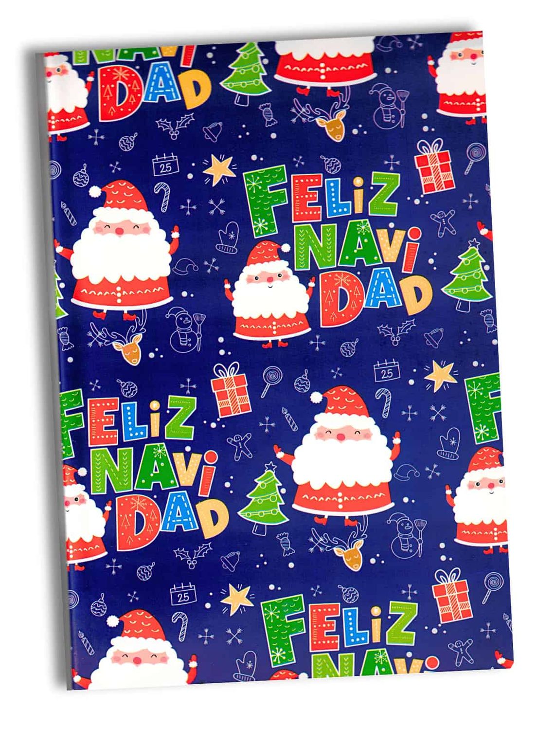 510162 Papel de Regalo Navideño C/10 pzas N108