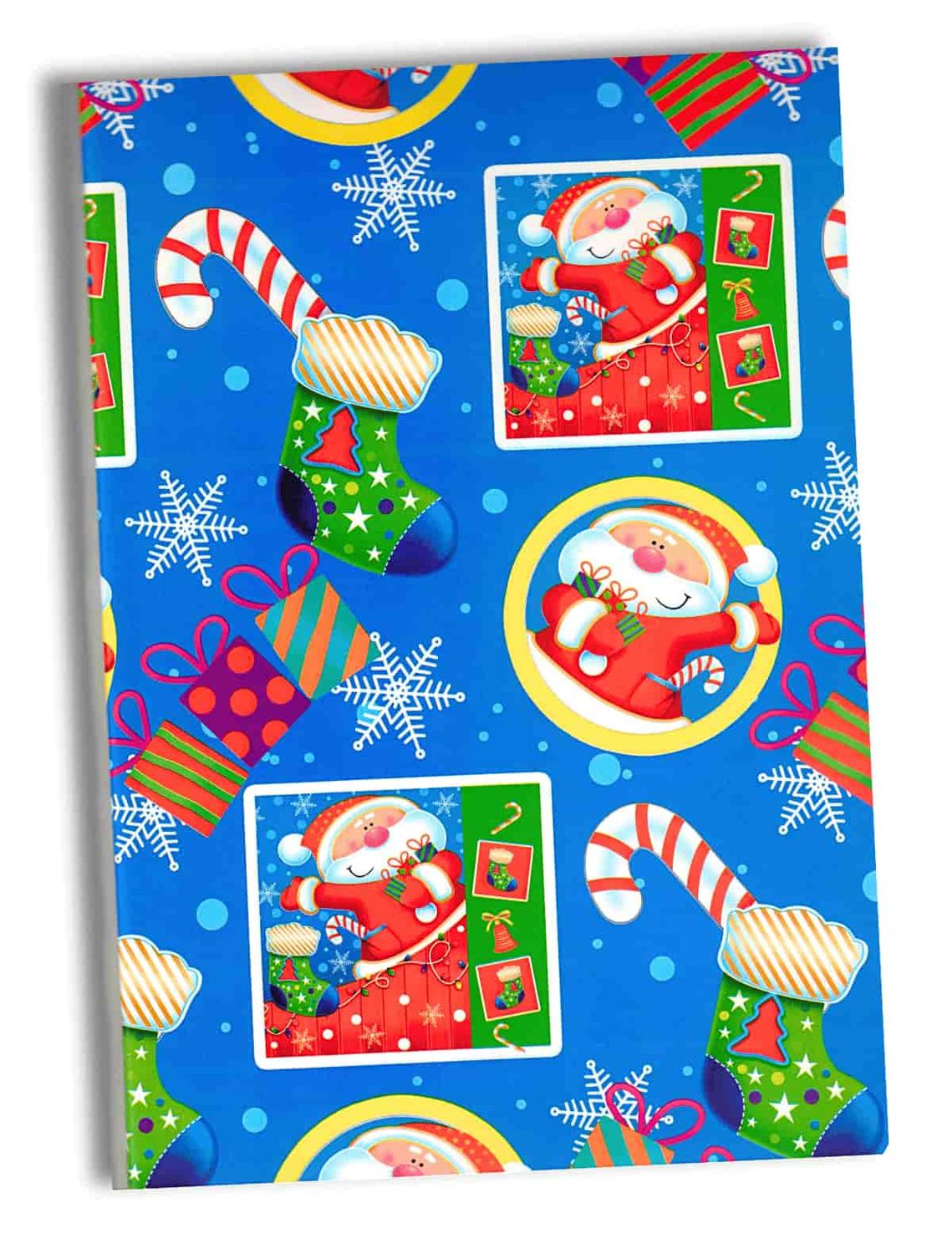 881552 Papel de Regalo Navideño C/10 pzas N110
