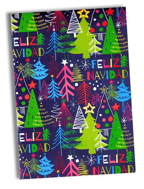 510179 Papel de Regalo Navideño C/10 pzas N109