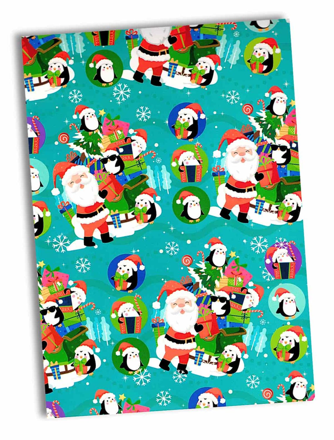 881590 Papel de Regalo Navideño C/10 pzas N111