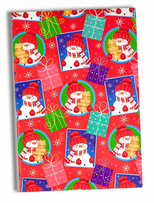 881392 Papel de Regalo Navideño C/10 pzas N116