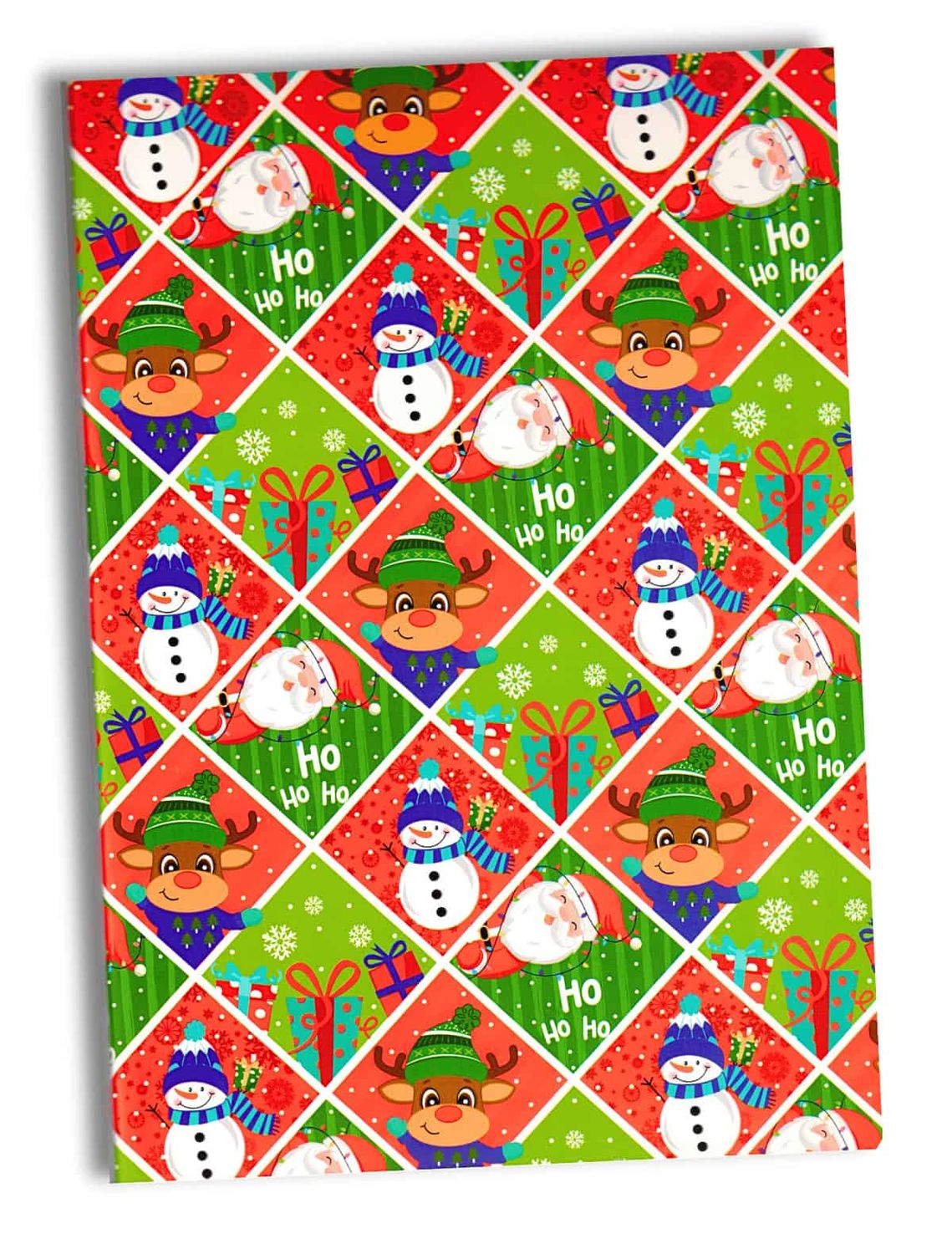 855933 Papel de Regalo Navideño C/10 pzas N113