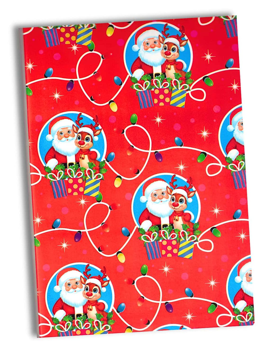 881576 Papel de Regalo Navideño C/10 pzas N119
