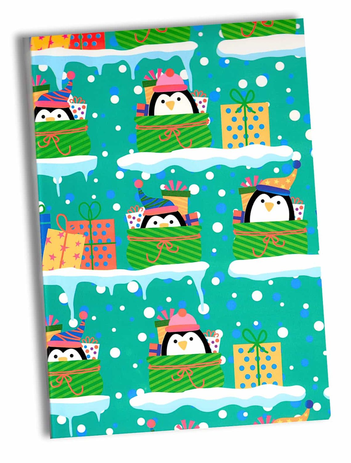 510124 Papel de Regalo Navideño C/10 pzas N125