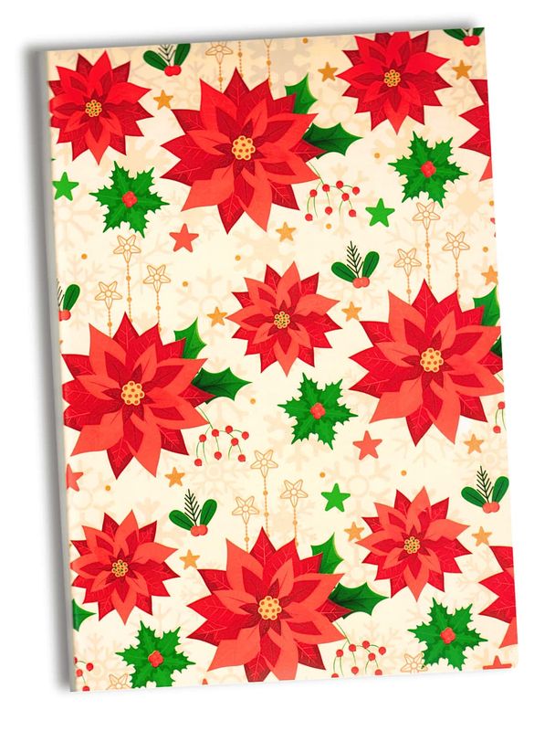 510049 Papel de Regalo Navideño C/10 pzas N121