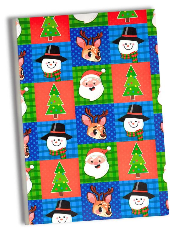 415888 Papel de Regalo Navideño C/10 pzas N134