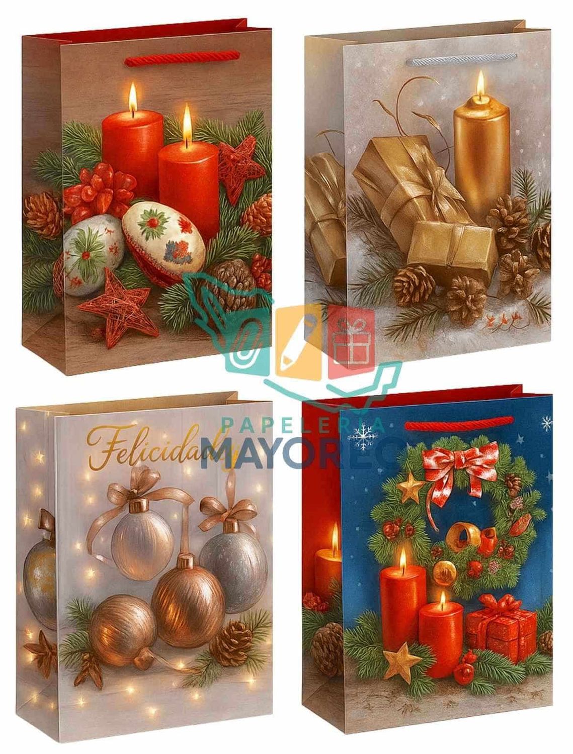 Bolsas Med c/9 Padcolor Velas 29×20 cm