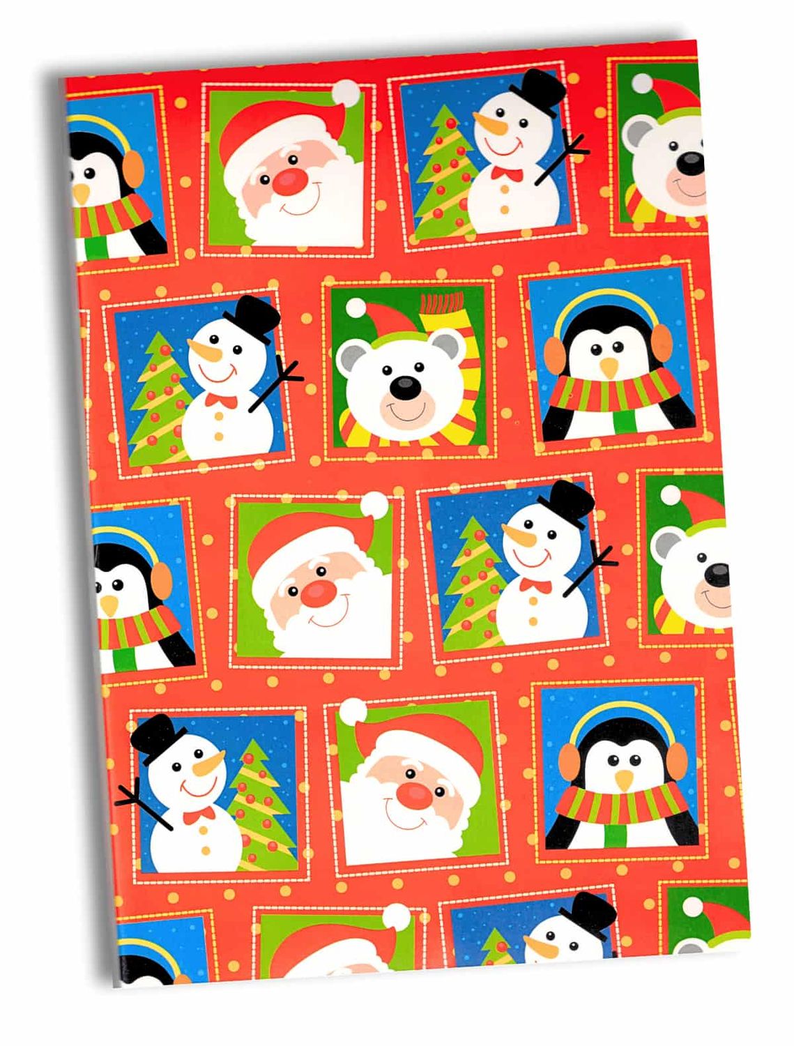 416168 Papel de Regalo Navideño C/10 pzas N136