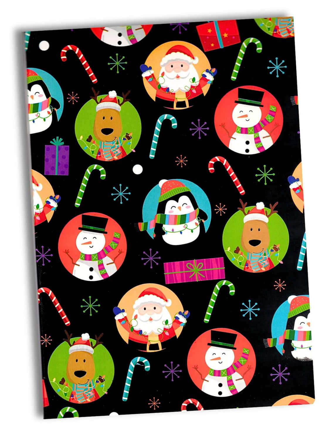 415444 Papel de Regalo Navideño C/10 pzas N140