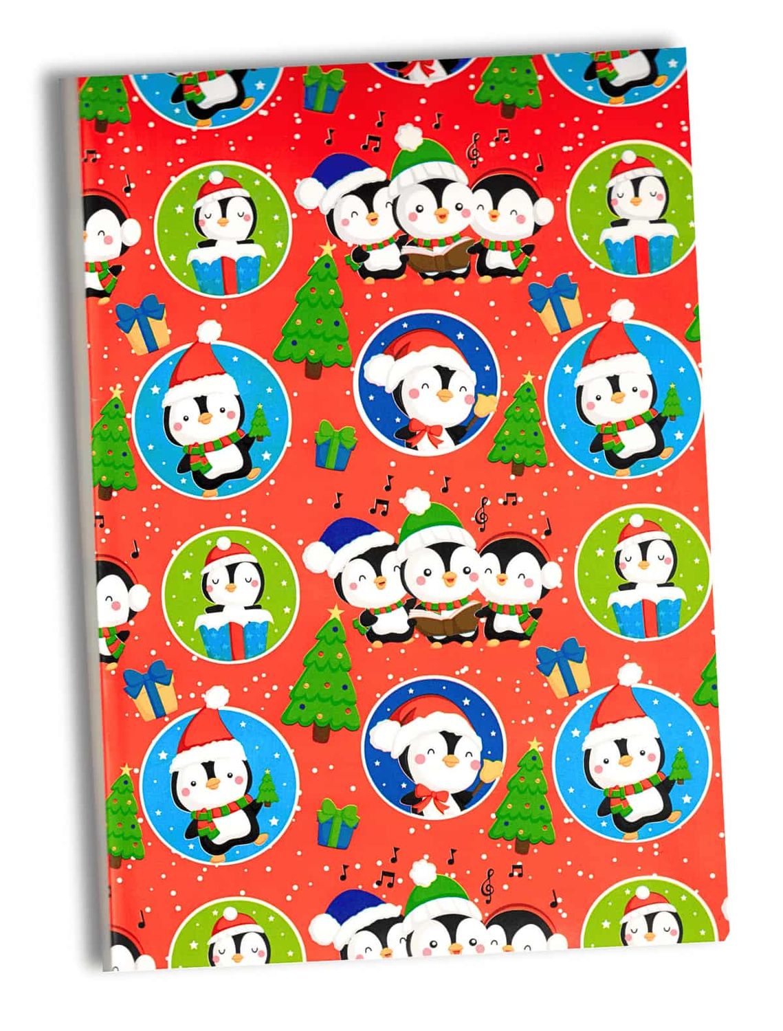 415420 Papel de Regalo Navideño C/10 pzas N141