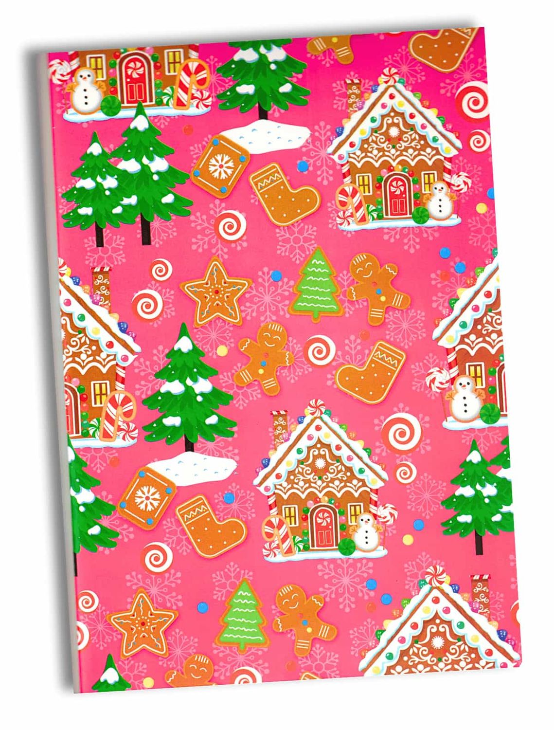 510100 Papel de Regalo Navideño C/10 pzas N147