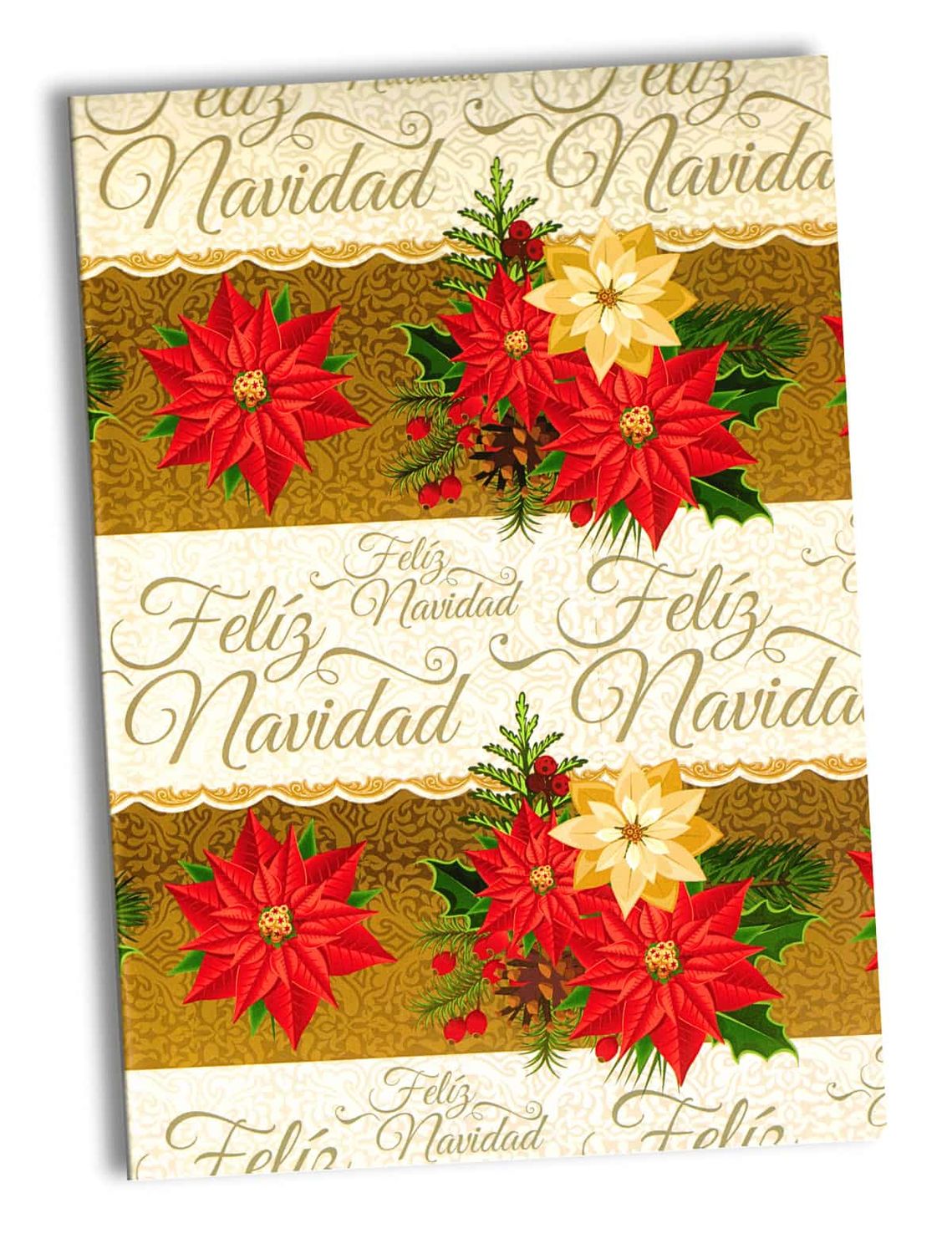 850310 Papel de Regalo Navideño C/10 pzas N148