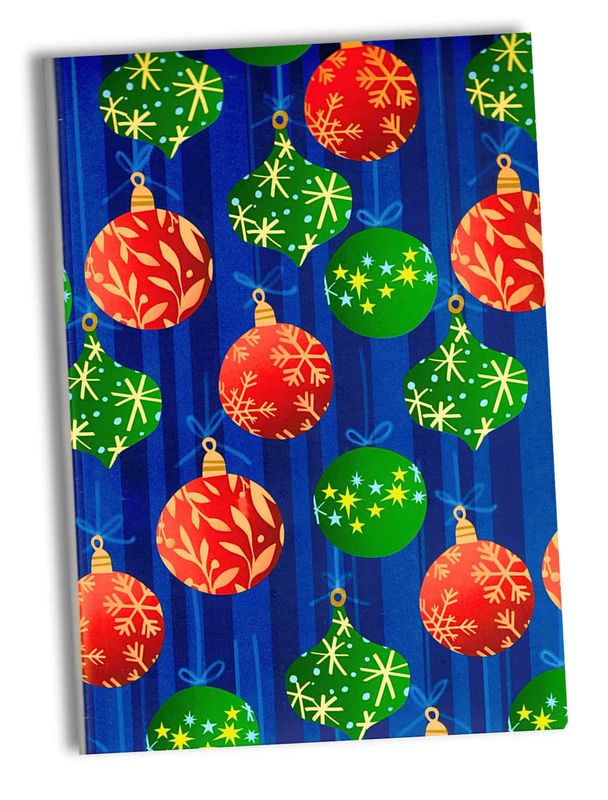 510070 Papel de Regalo Navideño C/10 pzas N151